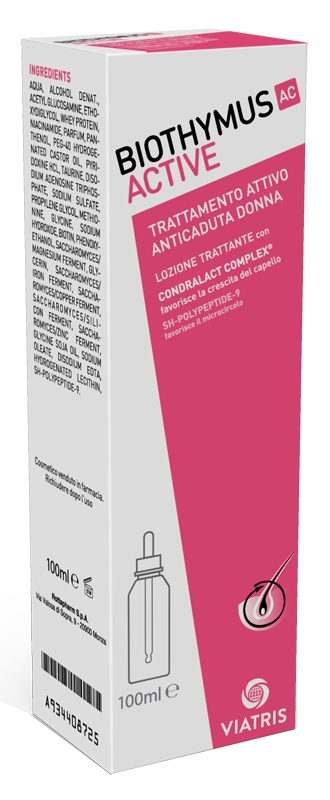 BIOTHYMUS AC ACTIVE TRATTAMENTO ATTIVO ANTICADUTA DONNA LOZIONE 100 ML