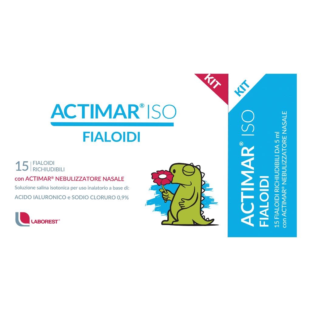 ACTIMAR SOLUZIONE NASALE SPRAY SALINA 3% CON ACIDO IALURONICO + MSM 20 ML CON EROGATORE