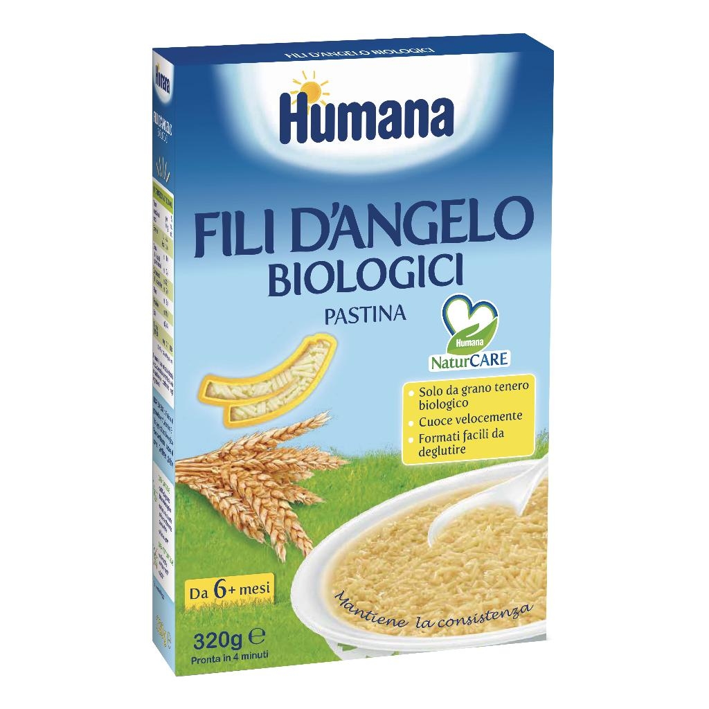 HUMANA FILI D'ANGELO PASTINA BIOLOGICA 320 G