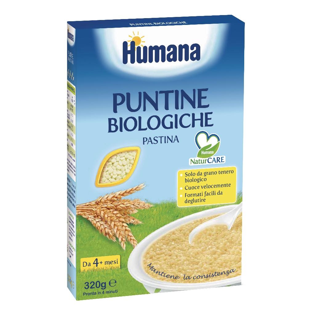 HUMANA PUNTINE BIOLOGICHE PASTINA 320 G