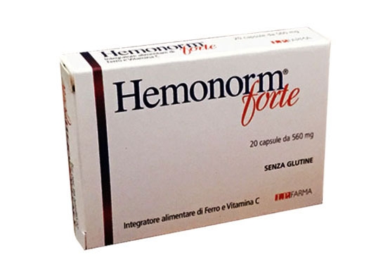 HEMONORM FORTE 20 CAPSULE