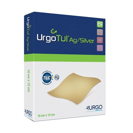 MEDICAZIONE STERILE URGOTUL AG/SILVER 15X15 CM 5 PEZZI