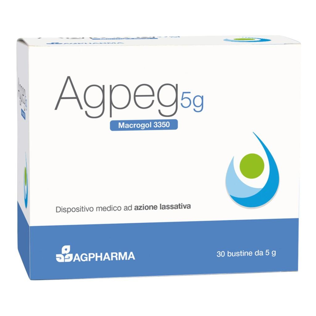 AGPEG MACROGOL 3350 30 BUSTE 5 G