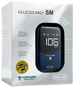 GLUCOCARD SM METER KIT MISURAZIONE GLICEMIA USO DOMICILIARE