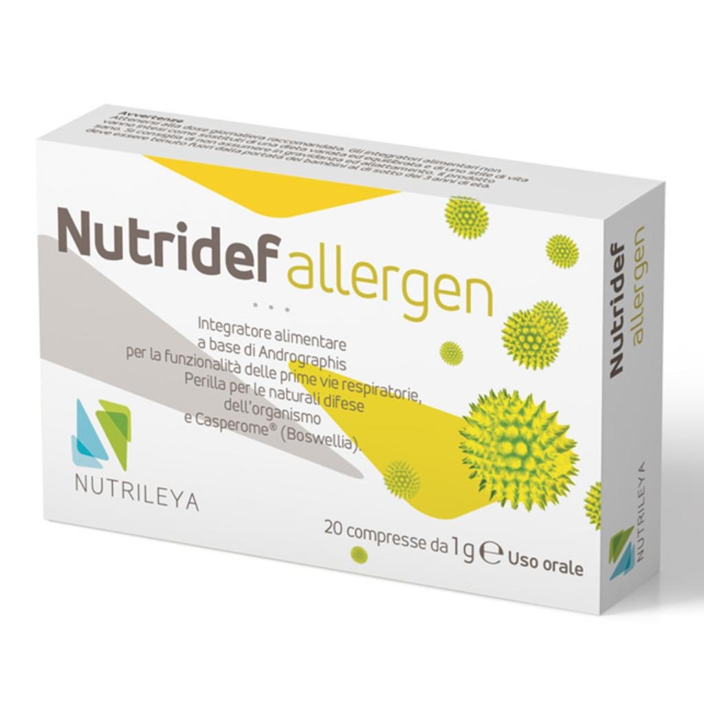 NUTRIDEF ALLERGEN 30 COMPRESSE