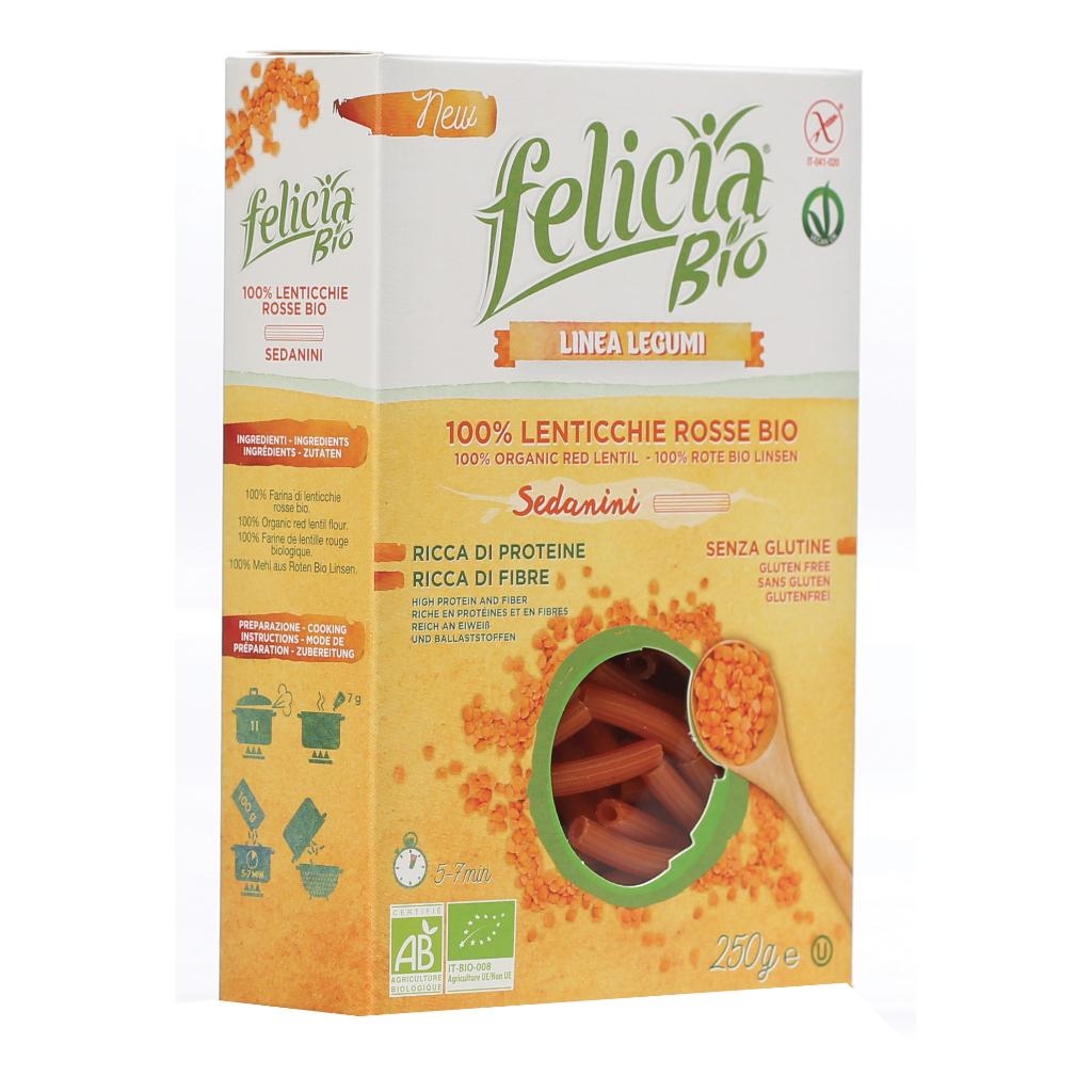 FELICIA BIO SEDANINI LENTICCHIE ROSSE 250 G