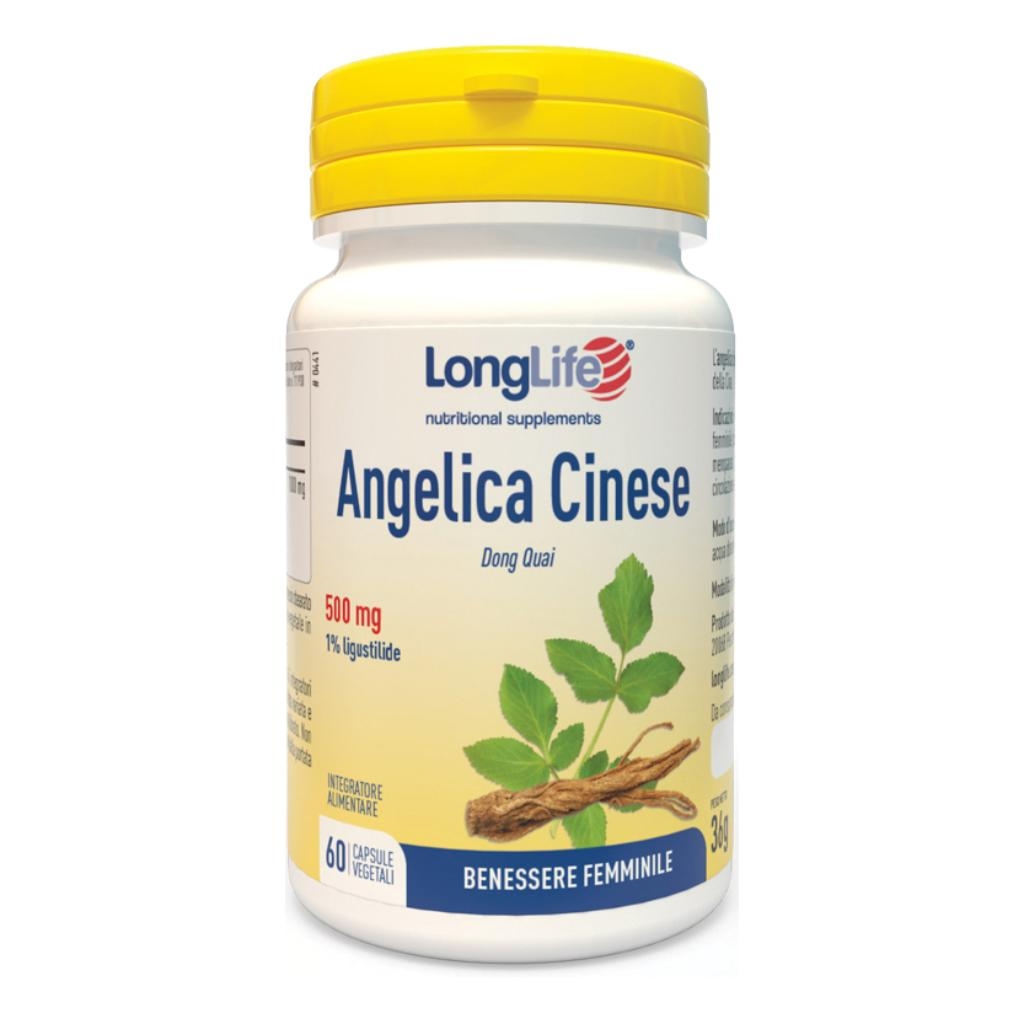LONGLIFE ANGELICA CINESE 60 CAPSULE VEGETALI