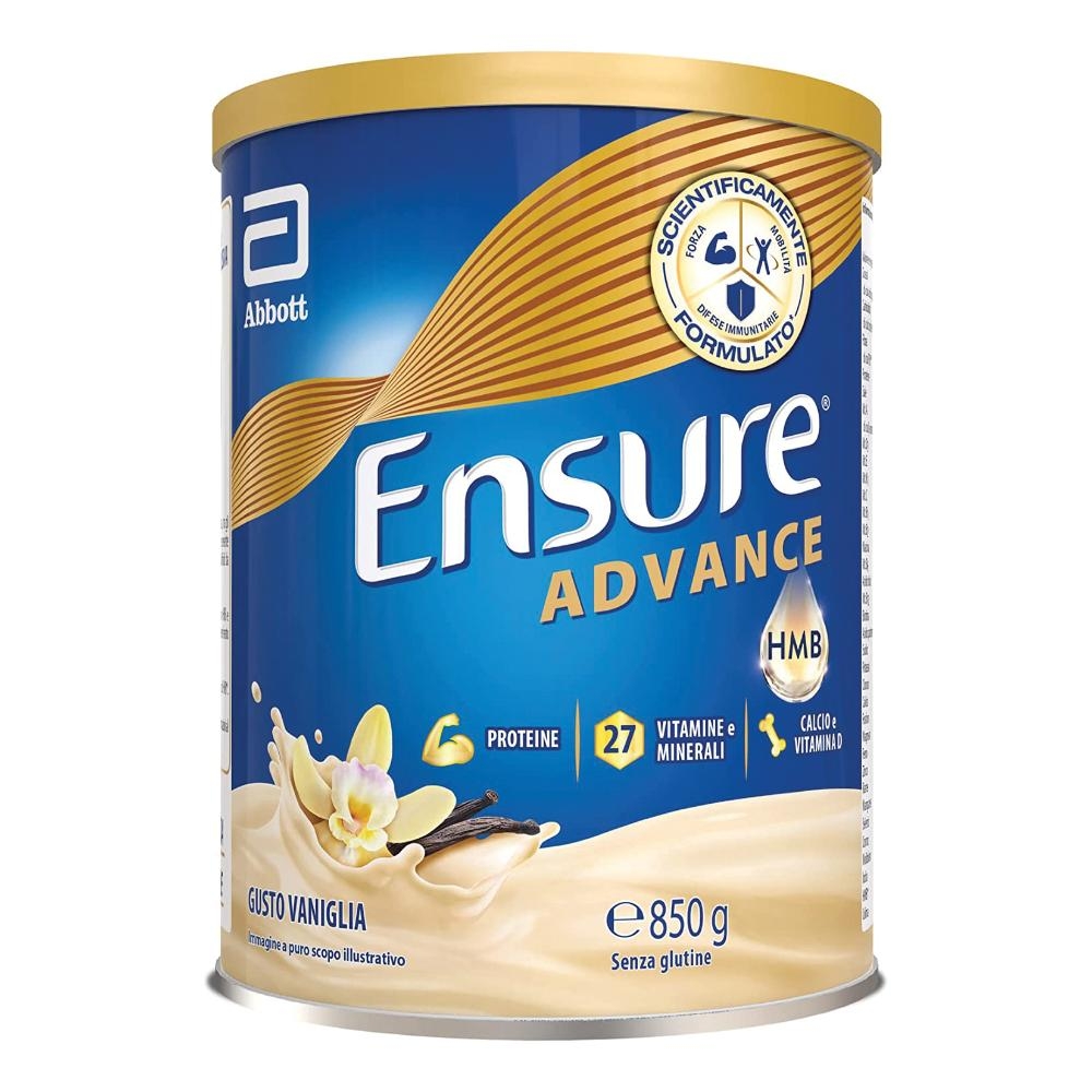 ENSURE ADVANCE VANIGLIA 850 G