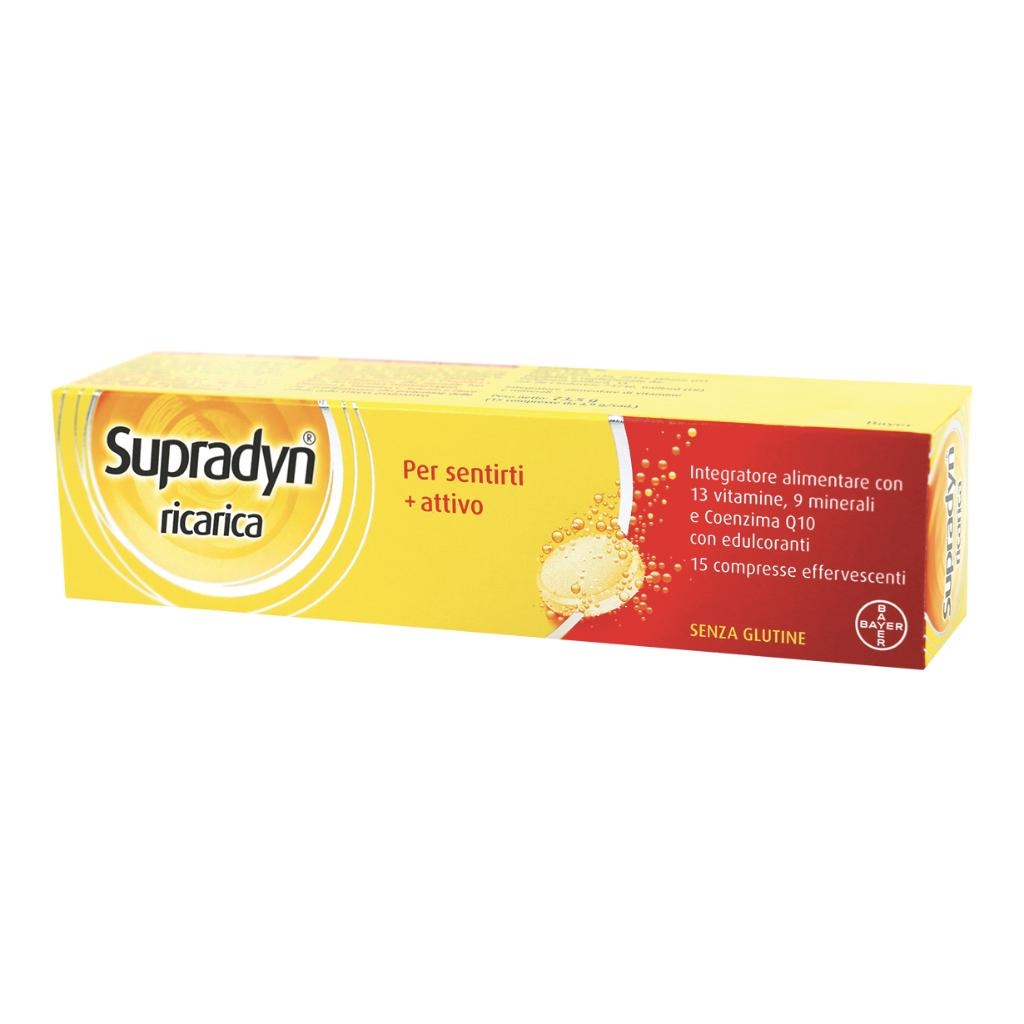 SUPRADYN RICARICA 15 COMPRESSE EFFERVESCENTI