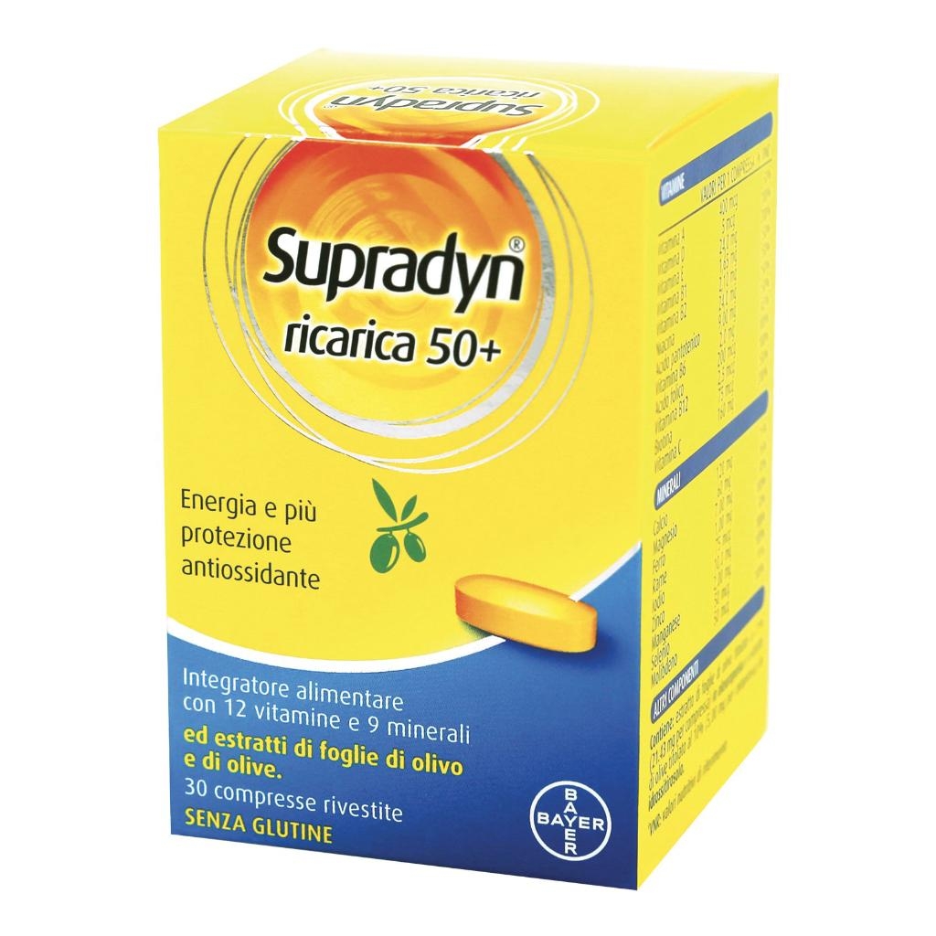 SUPRADYN RICARICA 50+ 30 COMPRESSE