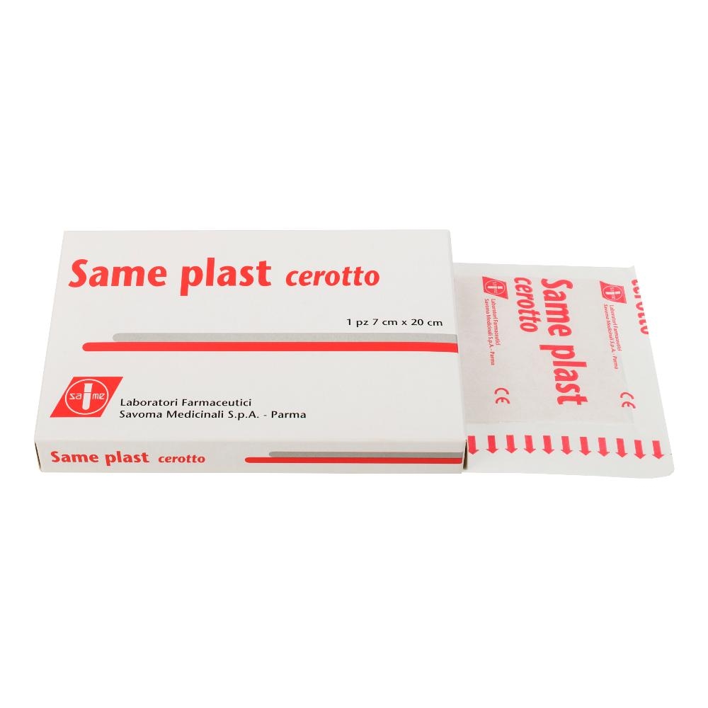 SAME PLAST CEROTTO IN SILICONE MEDICALE PER CICATRICI 7X20 CM