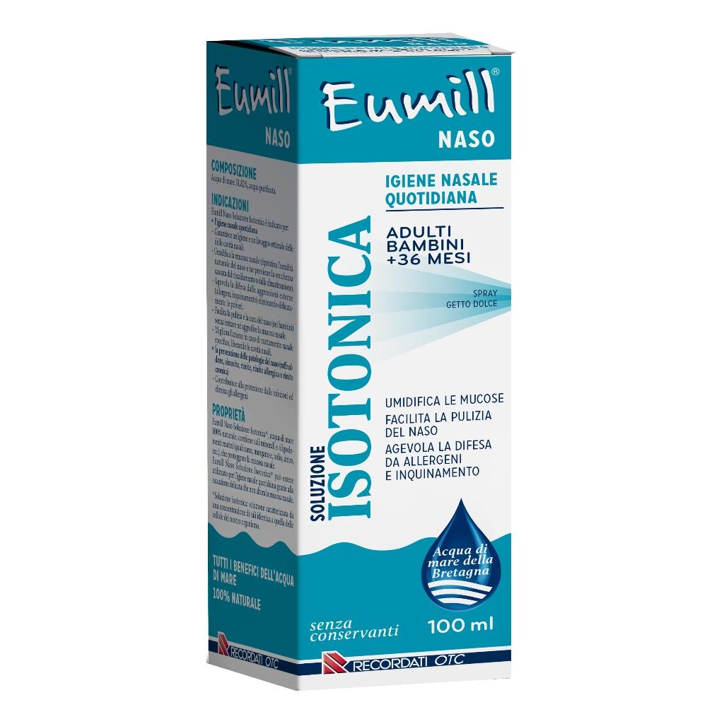 EUMILL NASO SPRAY SOLUZIONE ISOTONICA 100 ML