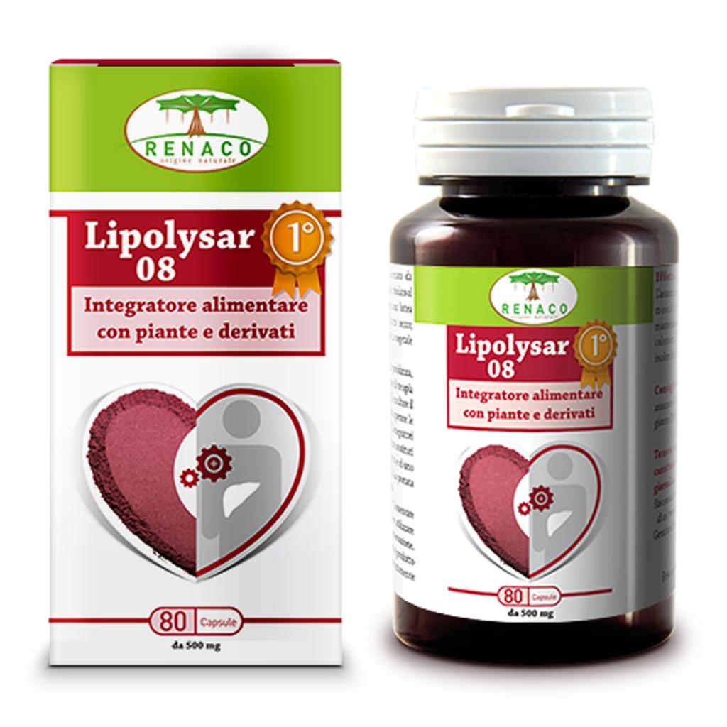 LIPOLYSAR 08 MONASCUS 80 CAPSULE