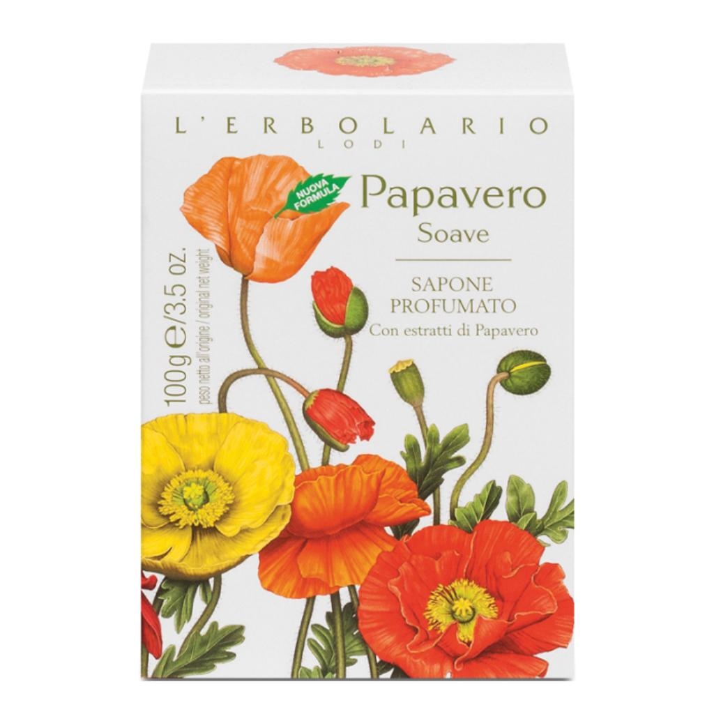 PAPAVERO SOAVE SAPONE PROFUMATO 100 G