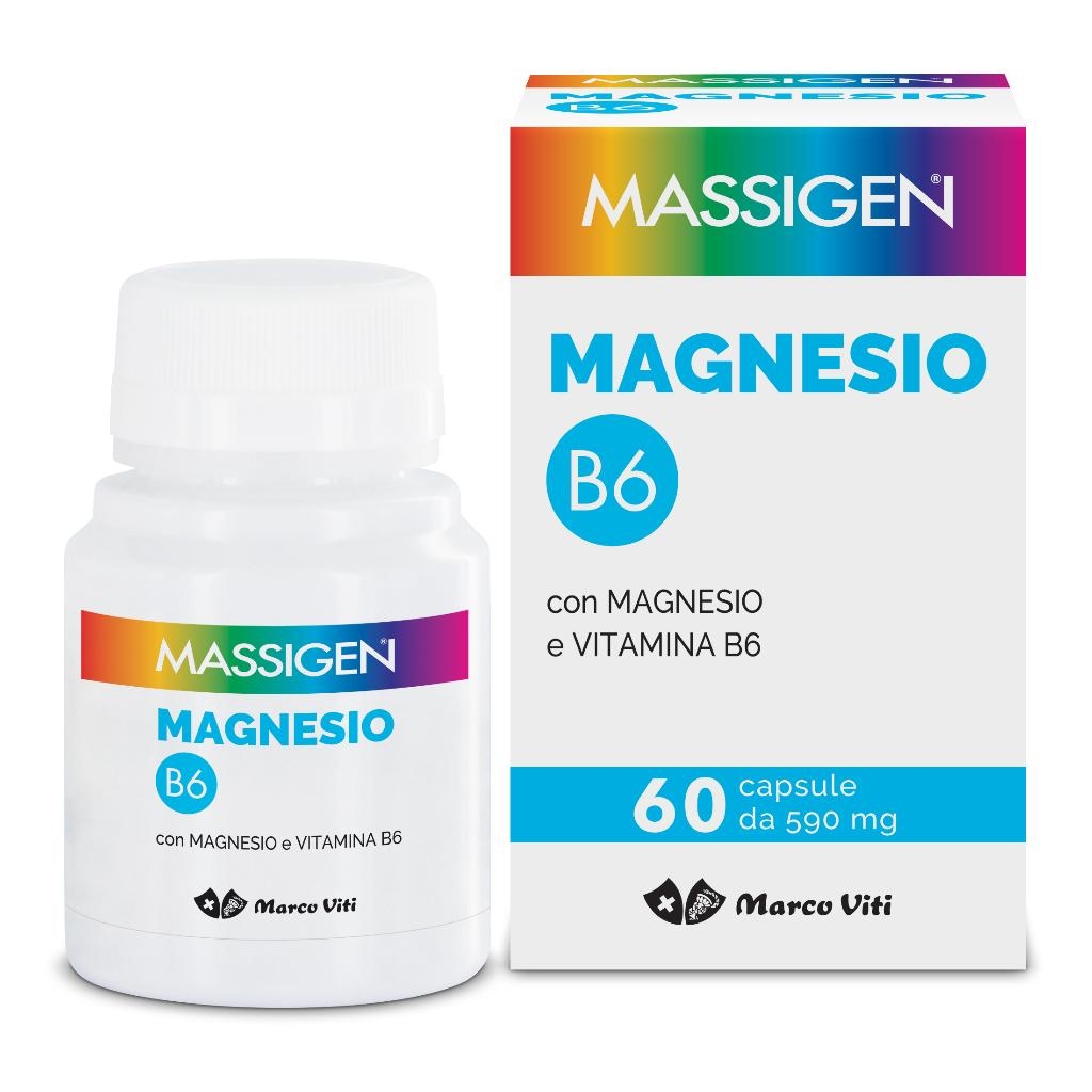 MASSIGEN MAGNESIO B6 60 CAPSULE