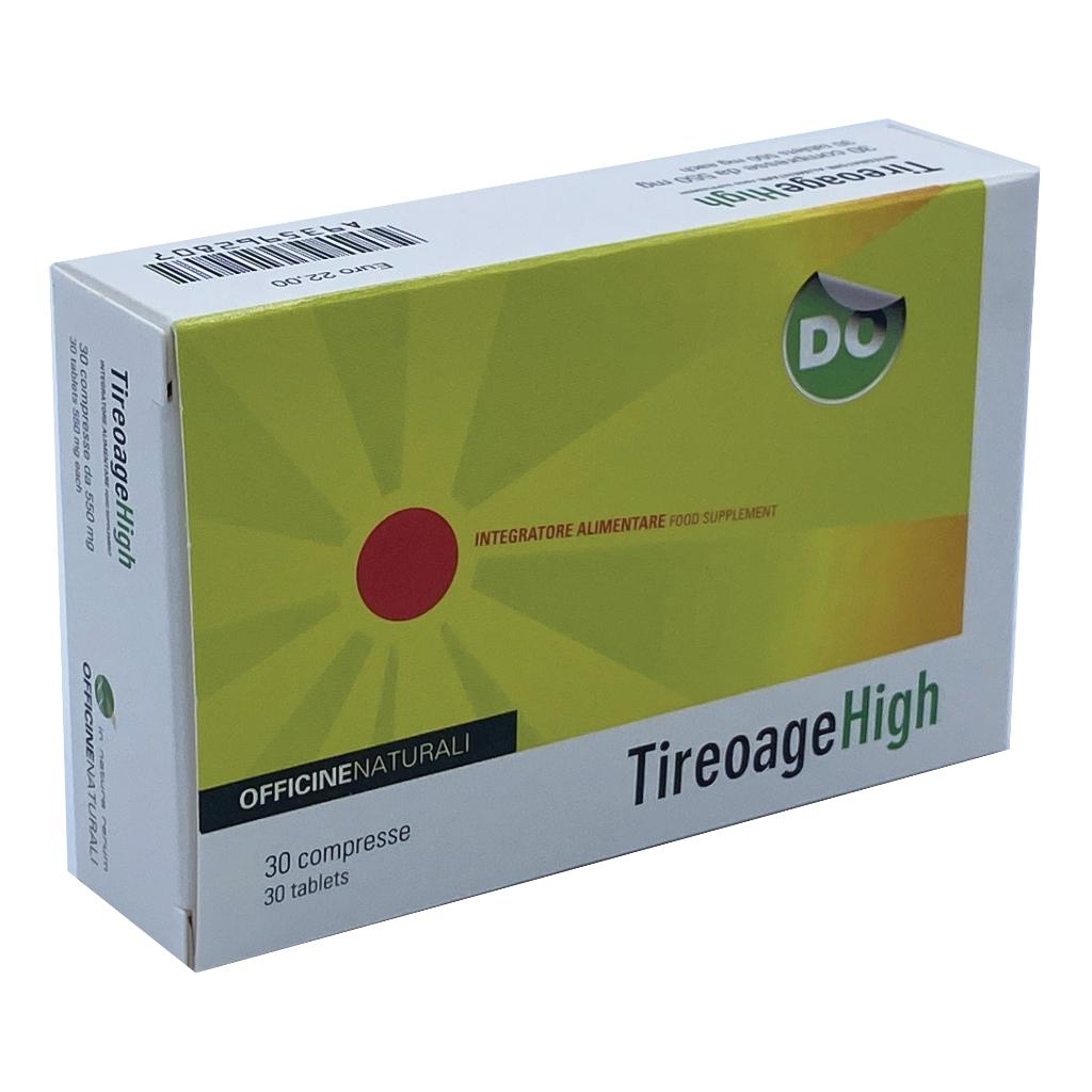 TIREOAGE HIGH 30 COMPRESSE 550MG