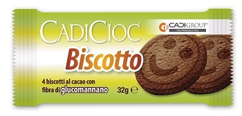 CADICIOC BISCOTTO CACAO 4 PEZZI 8 G