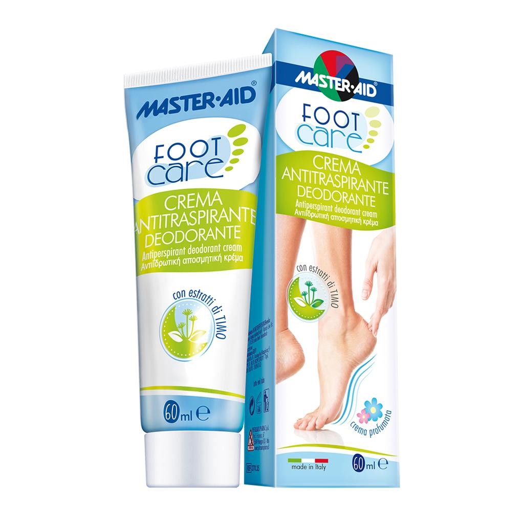 MASTER-AID FOOTCARE CREMA ANTITRASPIRANTE DEODORANTE 60 ML L3