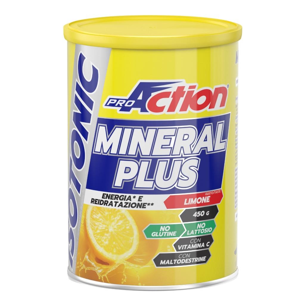 PROACTION MINERAL PLUS ENERGETICO E SALINO ISOTONICO AL LIMONE 450 G