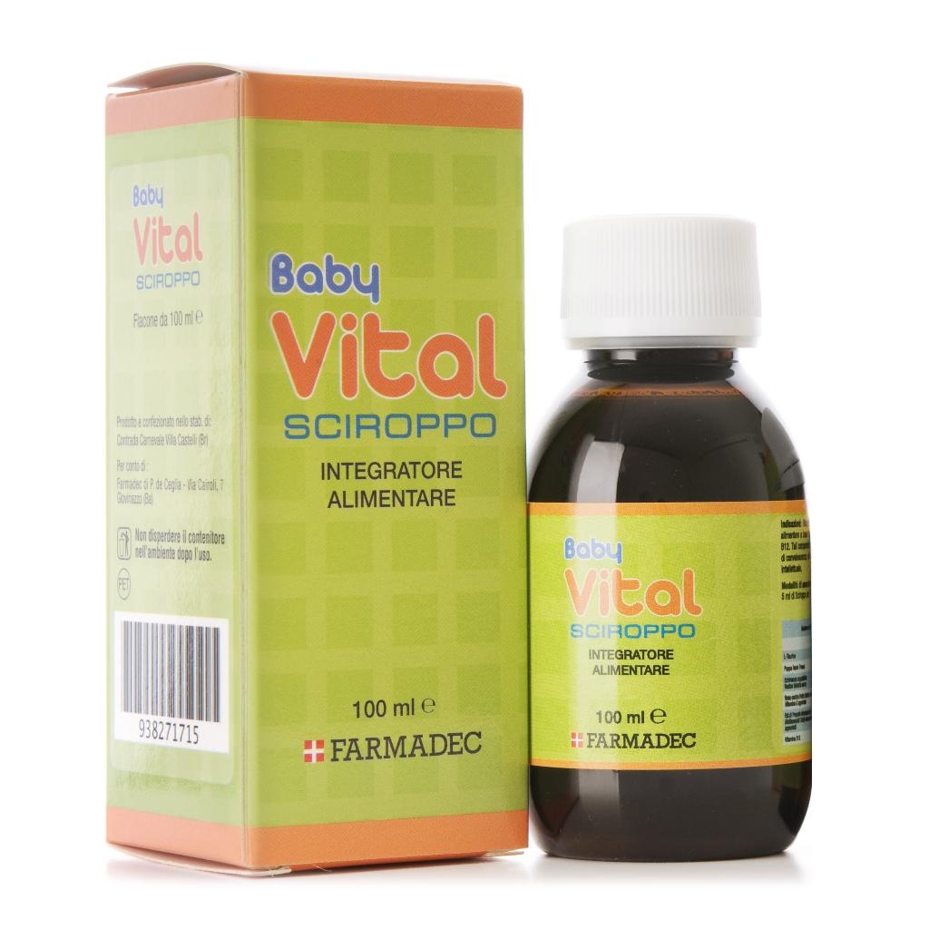 BABYVITAL SCIROPPO 100 ML