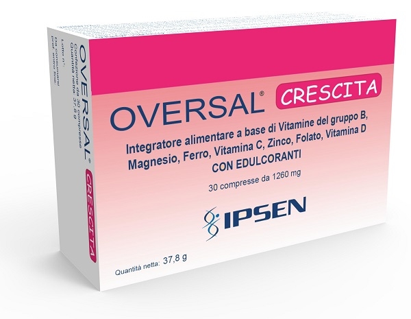 OVERSAL CRESCITA 30 COMPRESSE