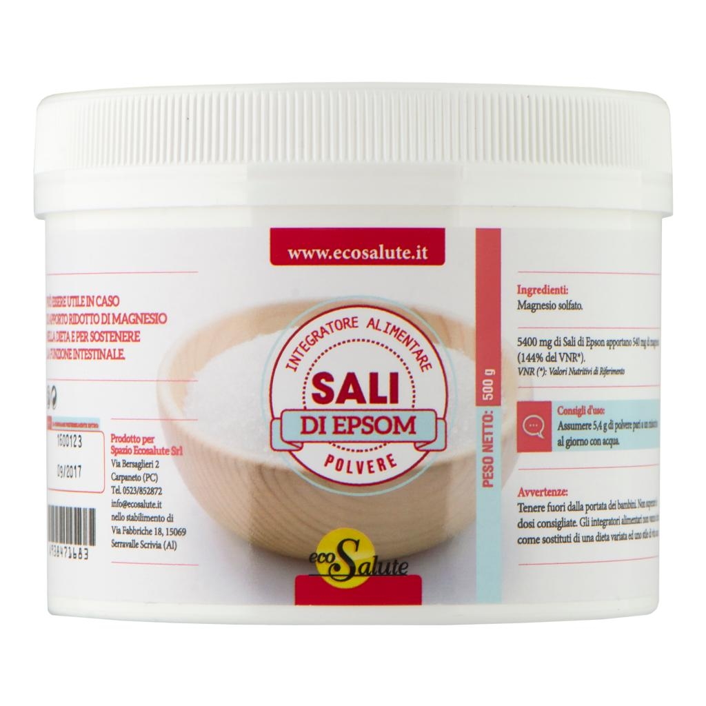 SALI DI EPSOM POLVERE 500 G