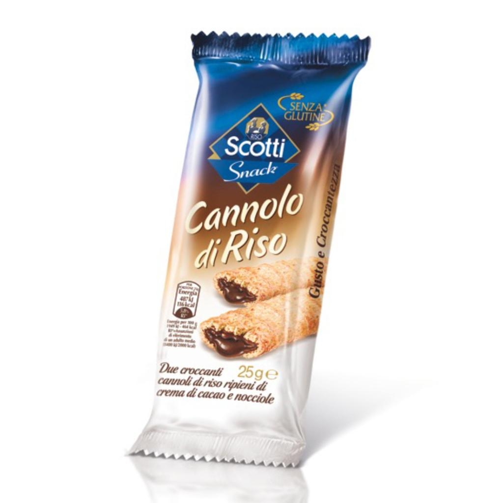 SCOTTI SNACK CANNOLO CIOCCIOLATO 25 G