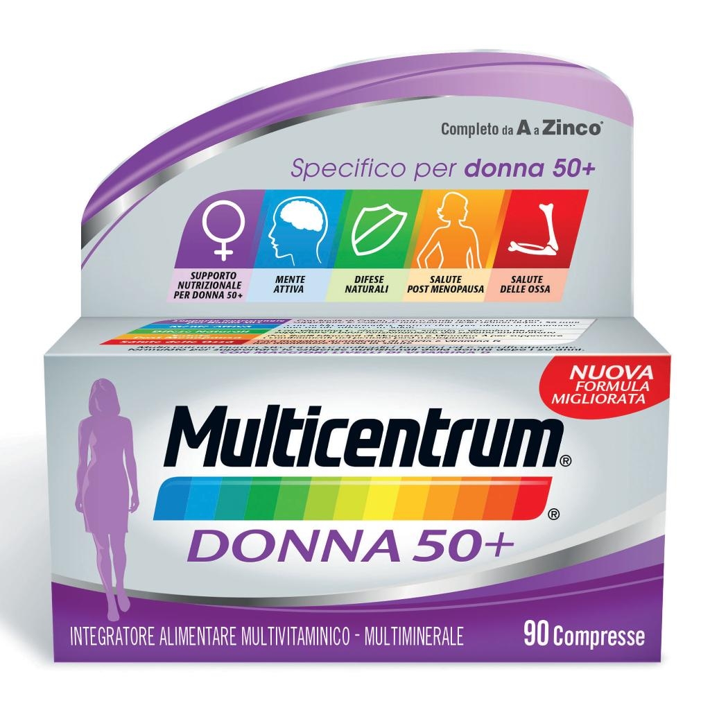 MULTICENTRUM DONNA 50+ 90 COMPRESSE