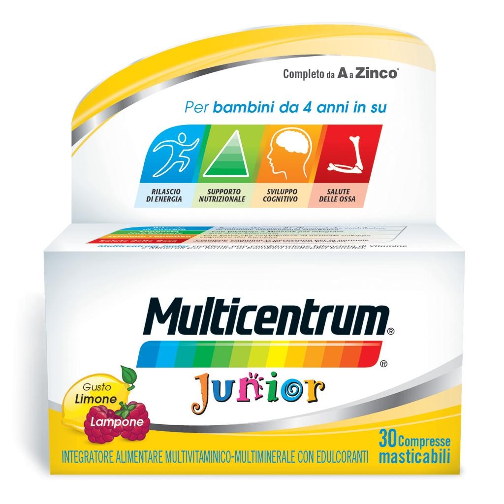 MULTICENTRUM JUNIOR 30 COMPRESSE