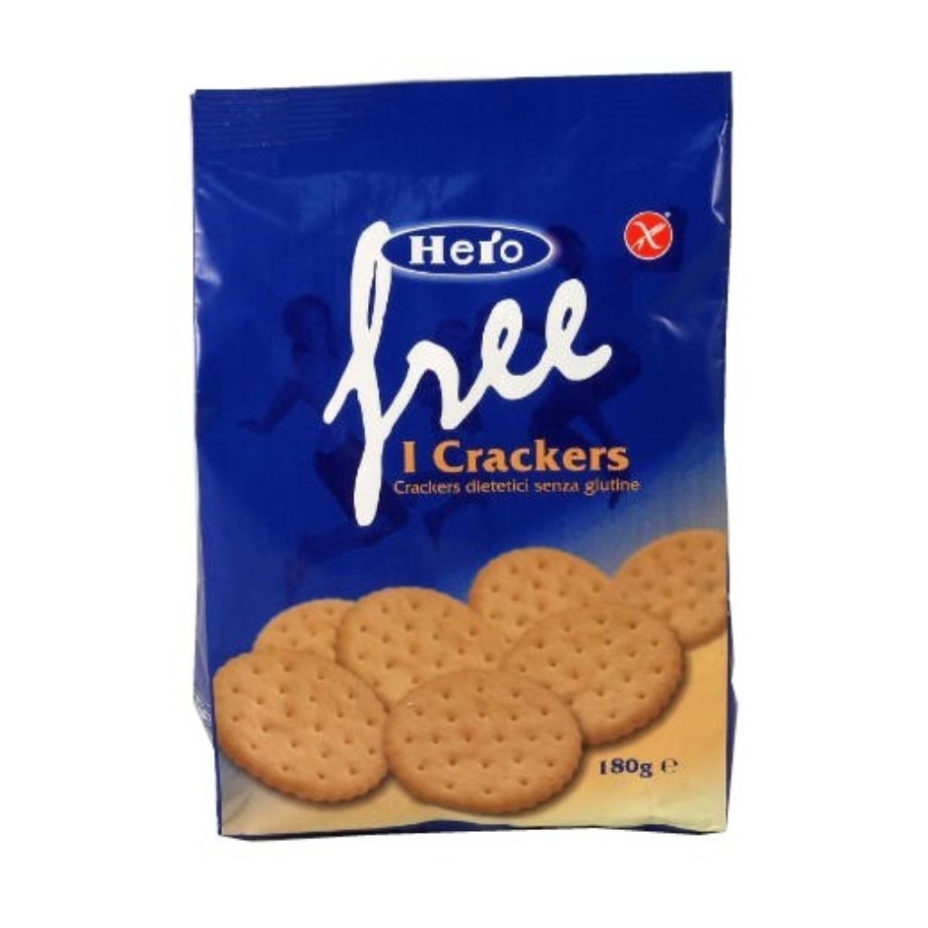 HERO FREE CRACKERS 180 G