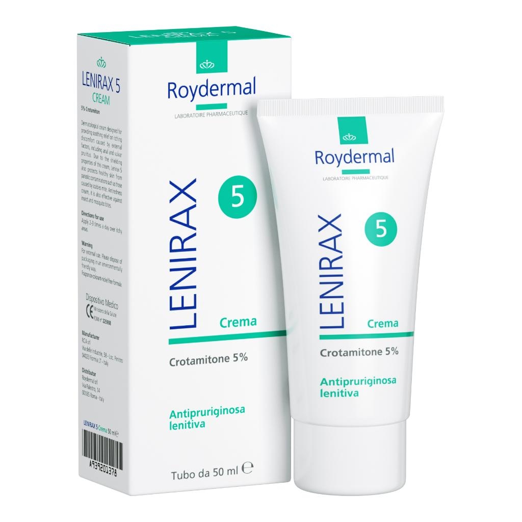 CREMA DERMATOLOGICA AL CROTAMITONE 5 % LENIRAX 5 50ML