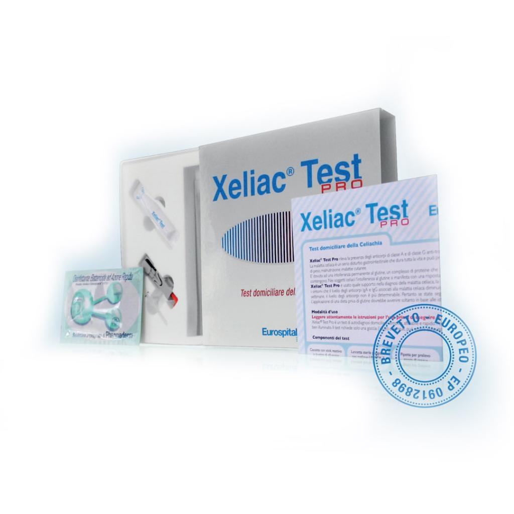 XELIAC TEST PRO DETERMINAZIONE ANTICORPI IGA E IGG ASSOCIATI ALLA MALATTIA CELIACA 1 PEZZO