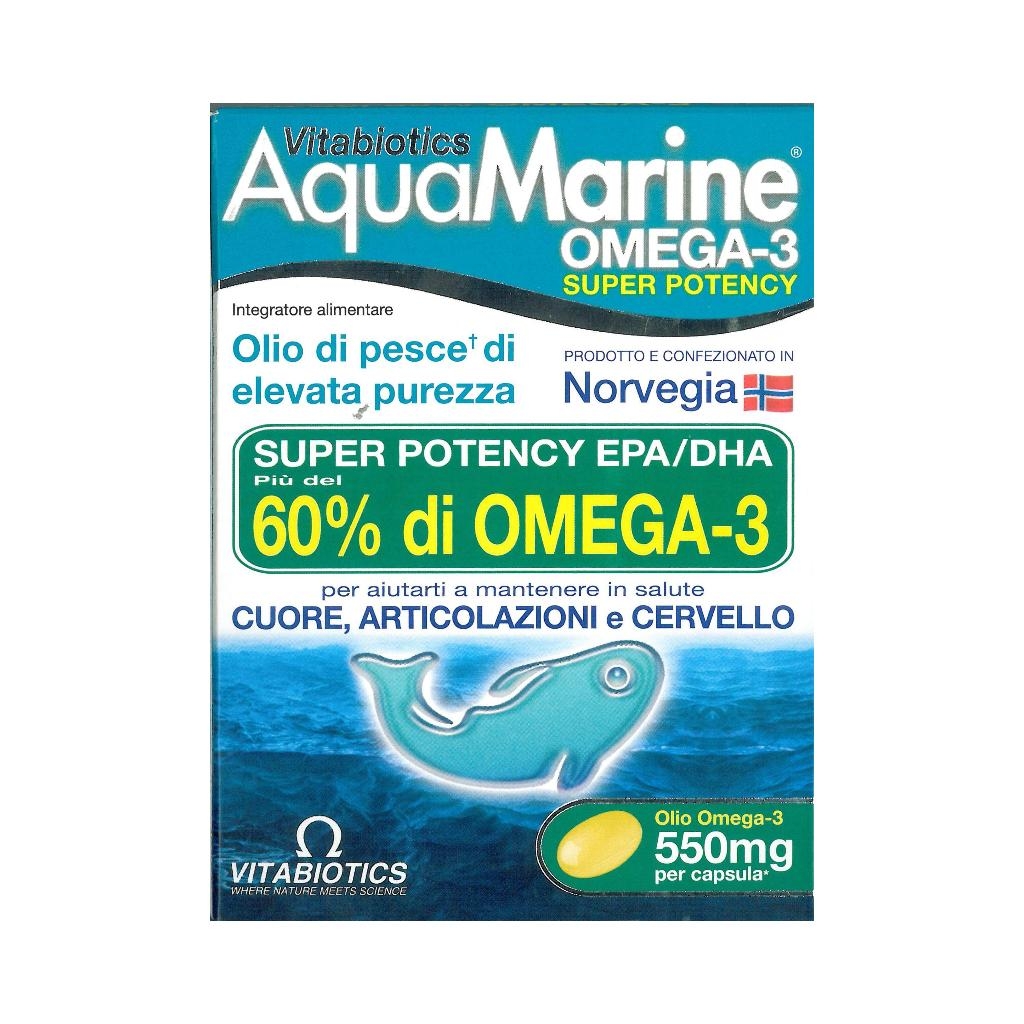 AQUAMARINE OMEGA 3 SU P 60 CAPSULE