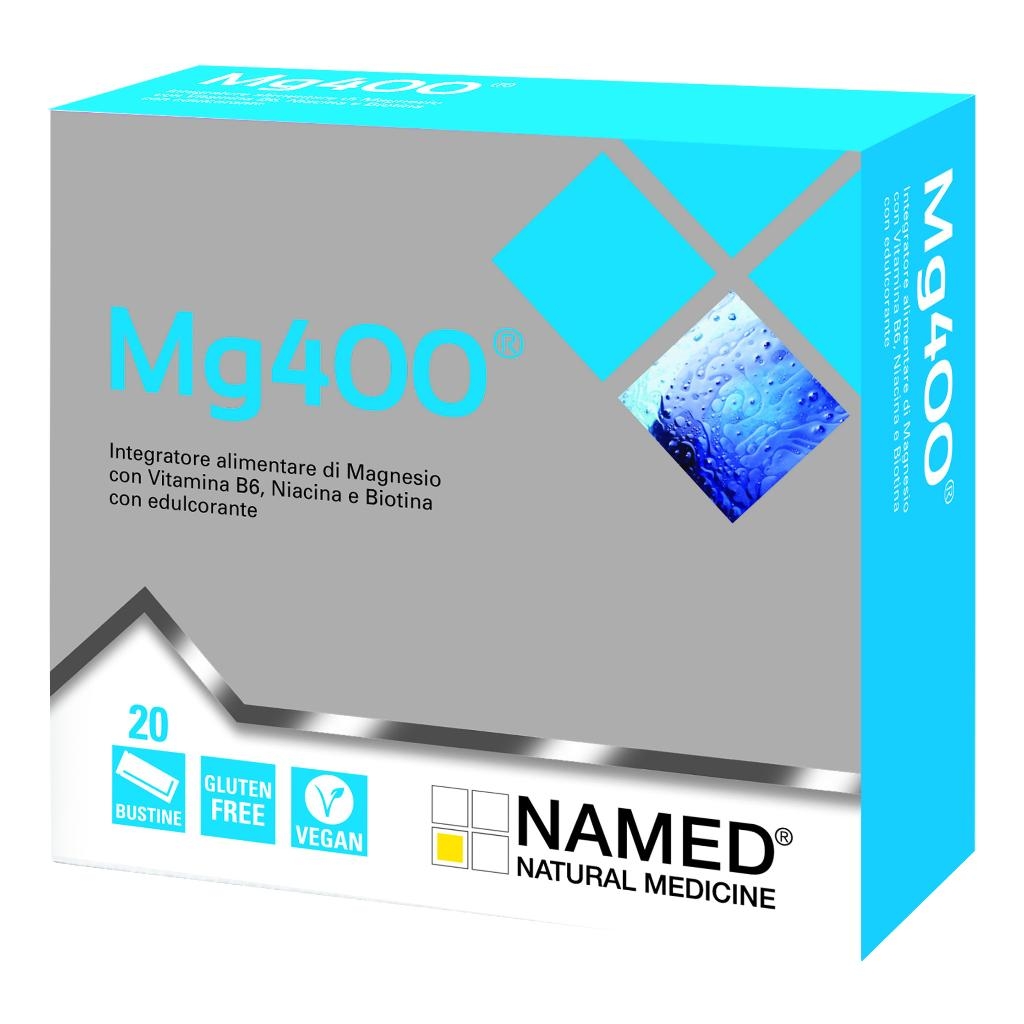 MG400 20 BUSTE DA 4,3 G CON EDULCORANTE SENZA GLUTINE