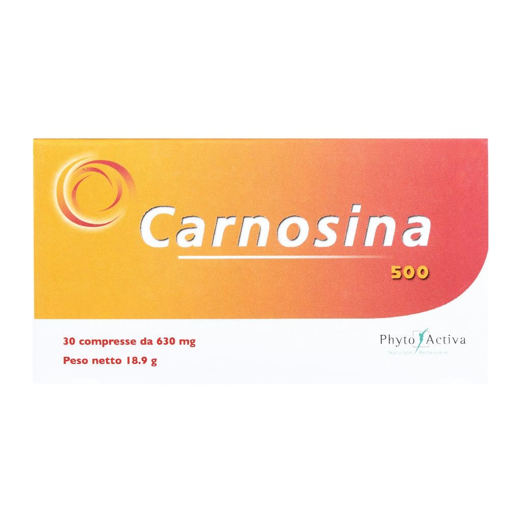 CARNOSINA 500 30 COMPRESSE 18,9 G