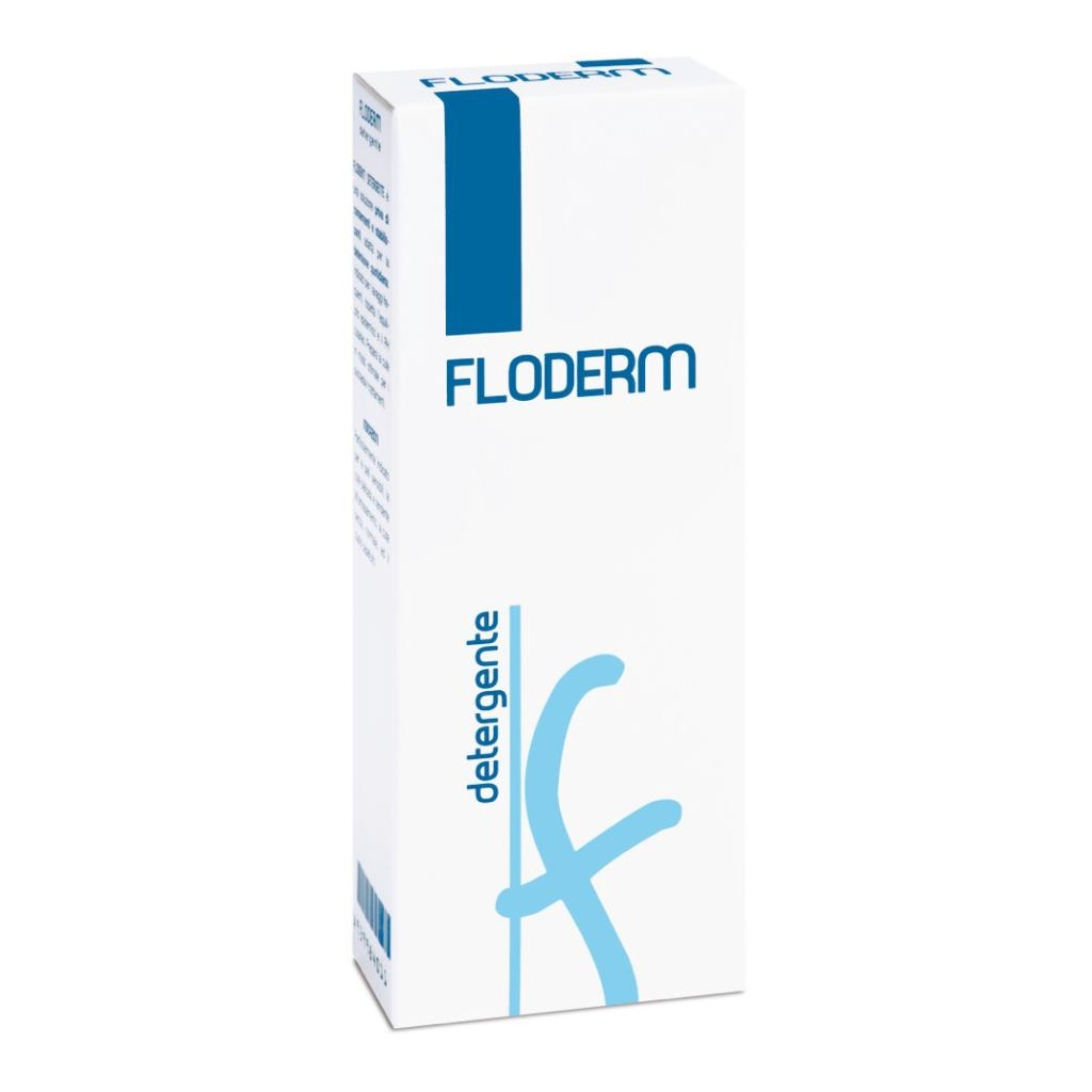 FLODERM DETERGENTE 150ML FLACONE IN PE BIANCO CON BOCCA A BAIONETTA E CHIUSURA NEWDOGE E SIGILLI GARANZIA IN PP BIANCO