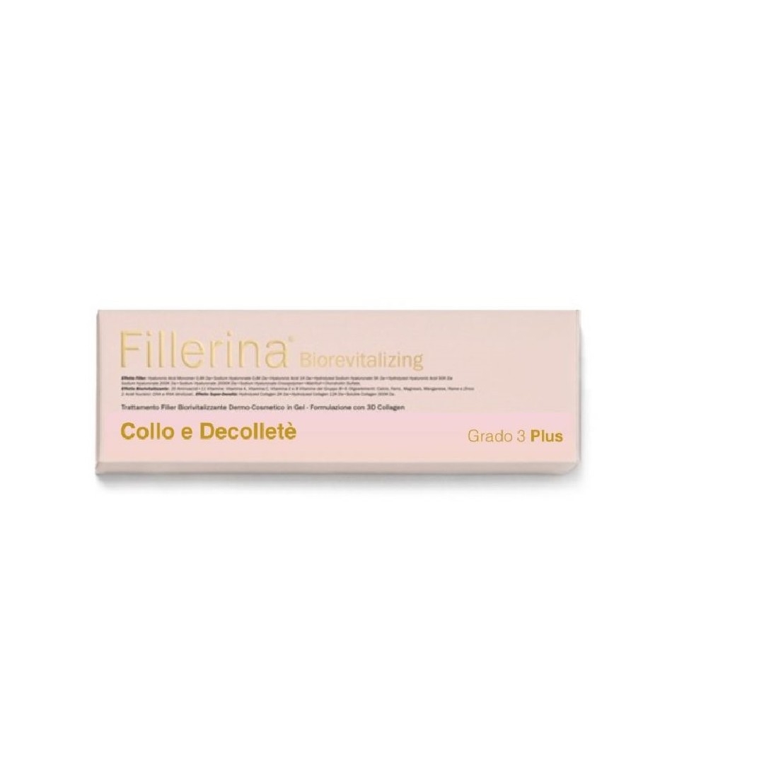 FILLERINA COLLO E DECOLLETE BIOREVITALIZING GRADO 3 BIO CREMA DI PROSEGUIMENTO TUBO 50 ML