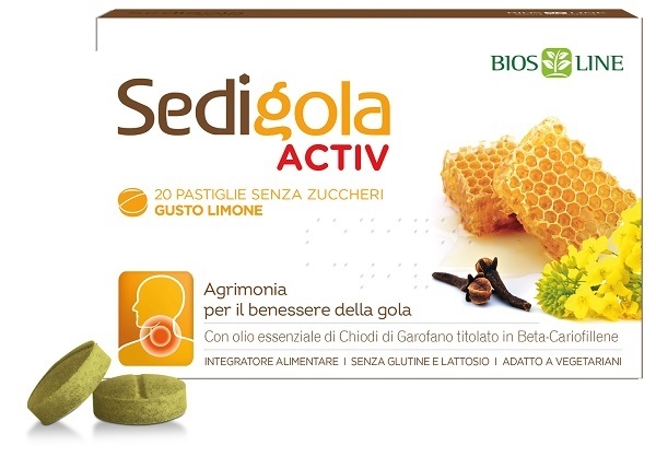 SEDIGOLA APIX ACTIV LIMONE 20 PASTIGLIE DA 1,5 G