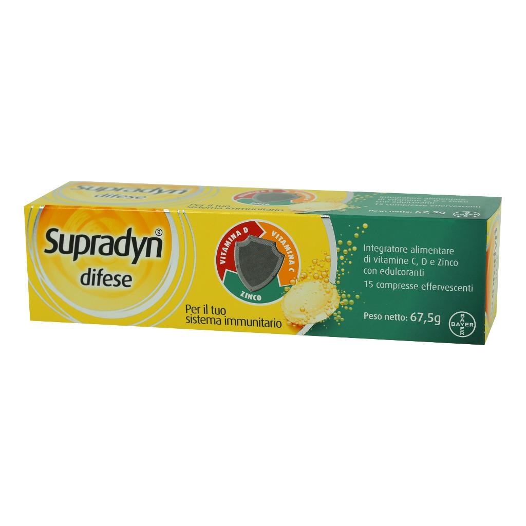 SUPRADYN DIFESE 15 COMPRESSE EFFERVESCENTI