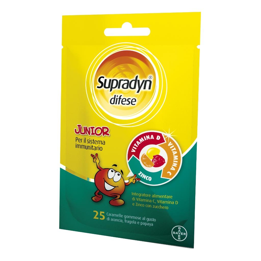 SUPRADYN DIFESE JUNIOR 25 CARAMELLE GOMMOSE