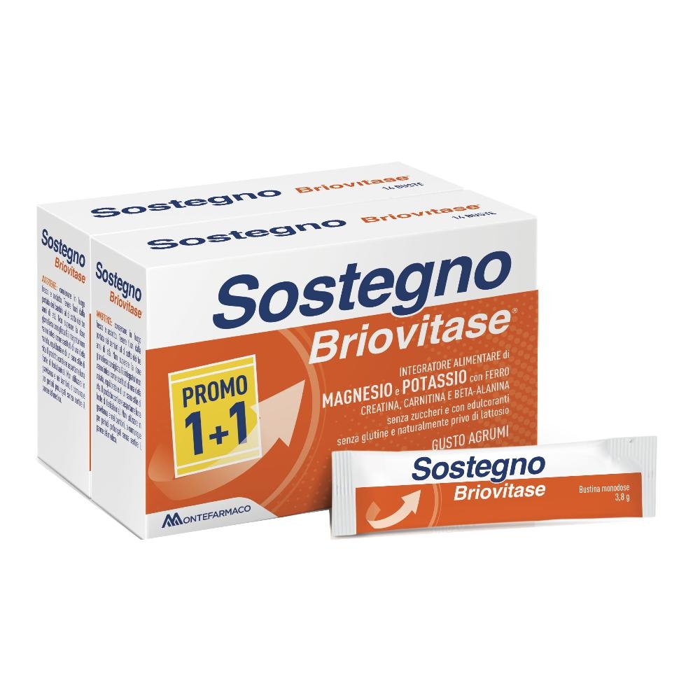 BRIOVITASE SOSTEGNO BIPACK 14 BUSTINE X 2 PEZZI