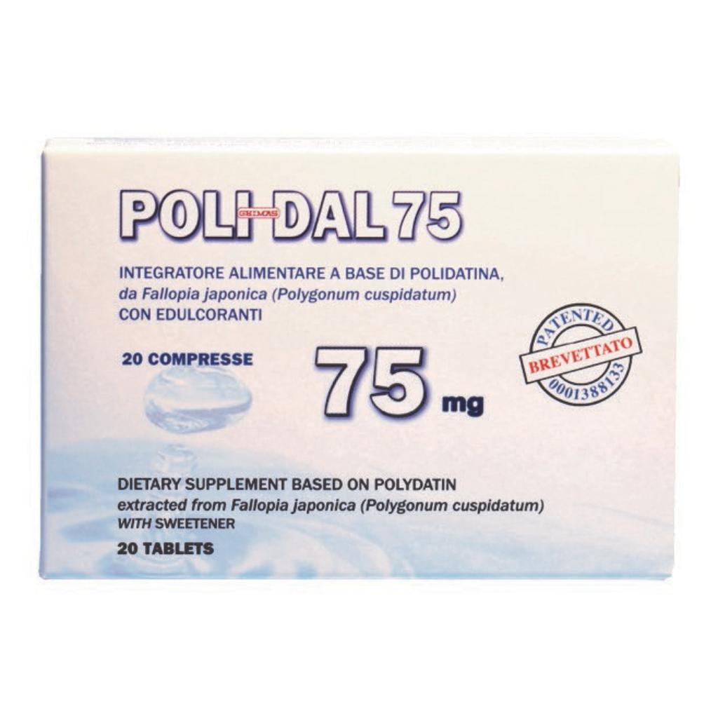 POLIDAL 75 20 COMPRESSE