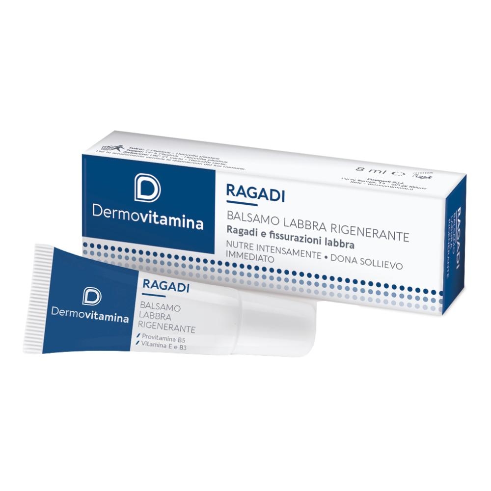 DERMOVITAMINA RAGADI LABBRA BALSAMO RIGENERANTE 8 ML