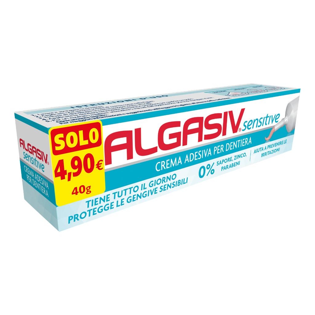 ALGASIV SENSITIVE CREMA ADESIVA PER DENTIERE PROMO