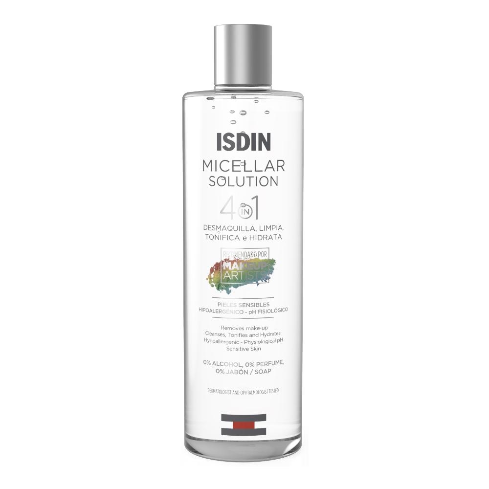 ISDIN Soluzione Micellare 4 In 1 Strucca Deterge Tonifica Idrata 400 ml