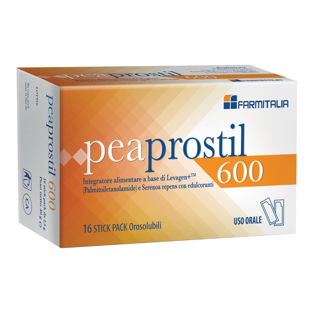 PEAPROSTIL 600 16 STICK PACK OROSOLUBILI