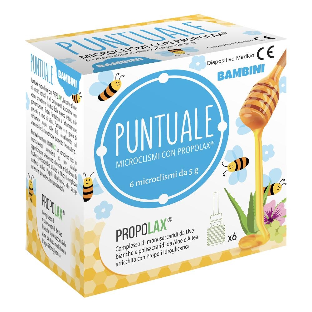 PUNTUALE BAMBINI 6 MICROCLISMI 5 G