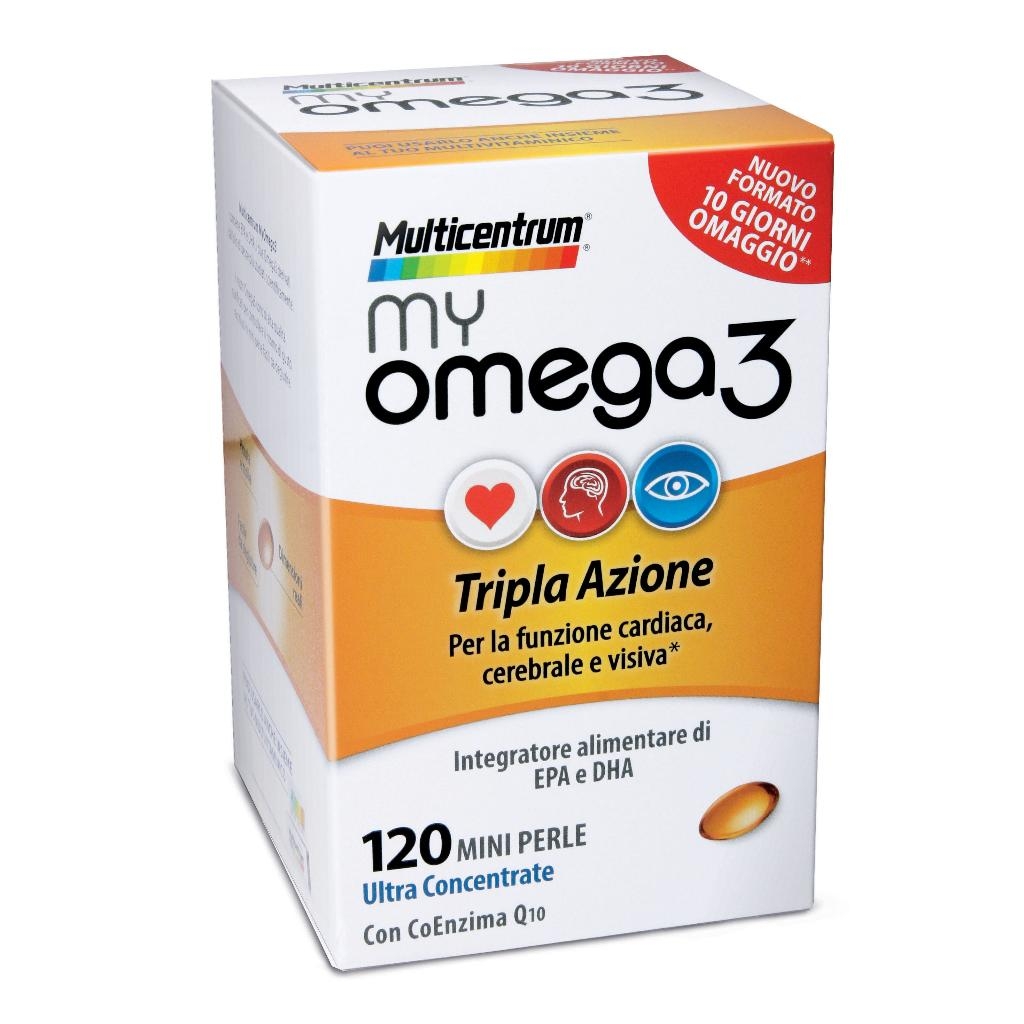 MULTICENTRUM MYOMEGA 3 PROMO 2018 120 MINI PERLE