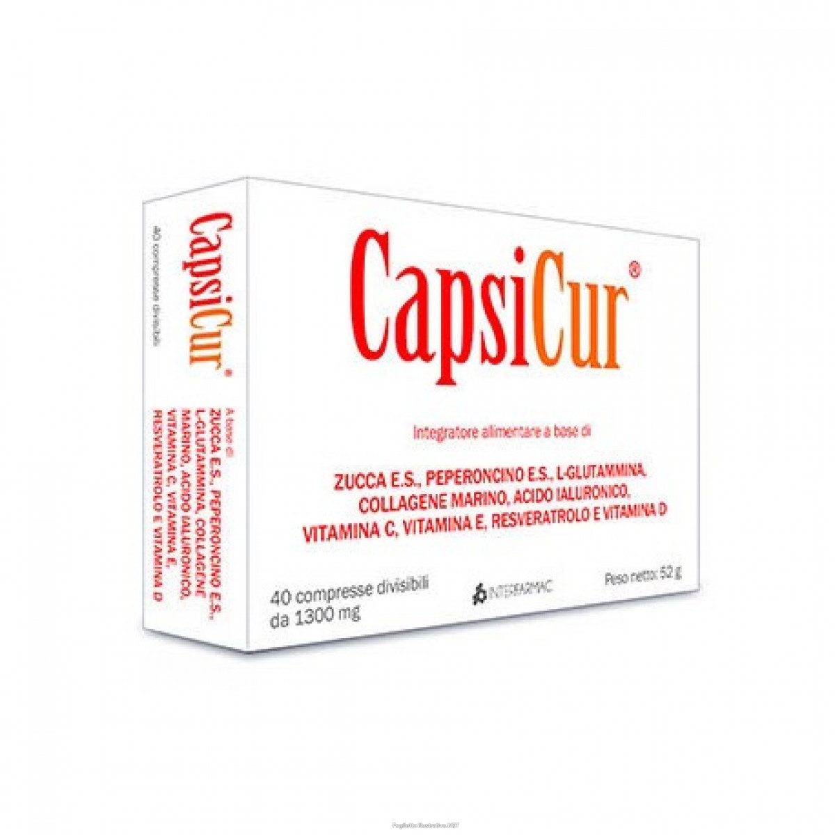 CAPSICUR 40 COMPRESSE