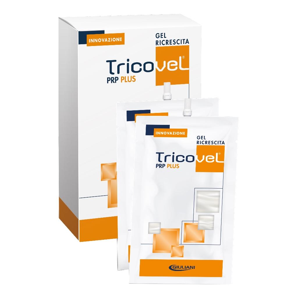 TRICOVEL PRP PLUS GEL RICRESCITA CAPELLI NUOVA FORMULA 2X15 ML